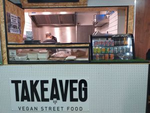 The aestetic counter at Take A Veg in Dublin