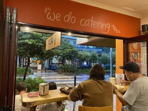 Cosy spot at Za'atar in Bellingen