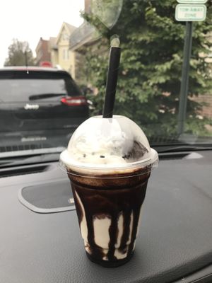 Malted Milk Shake (Shake of the Week special). at VegOut in Bethlehem