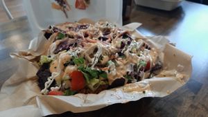 Nachos at VegOut in Bethlehem