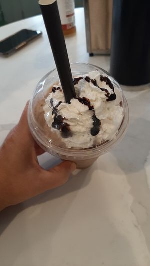 Milkshake at VegOut in Bethlehem