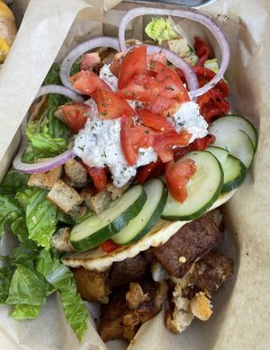 Chicken Gyro  at VegOut in Bethlehem