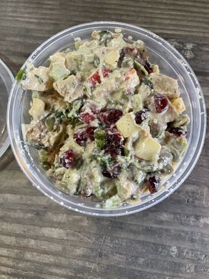 Harvest chicken salad   at VegOut in Bethlehem