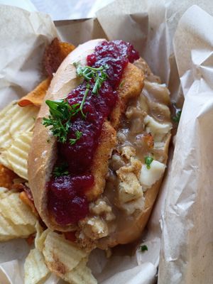 Gobbler (special sandwich) at VegOut in Bethlehem