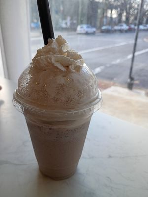Cookies and Cream Milkshake at VegOut in Bethlehem
