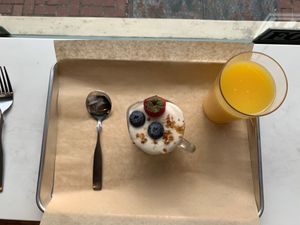 Yogurt parfait  at VegOut in Bethlehem