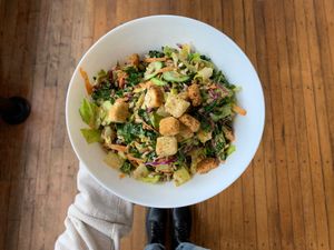 Caesar salad  at VegOut in Bethlehem