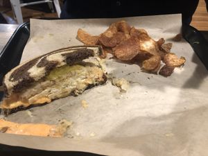 Tofu rheuben at VegOut in Bethlehem