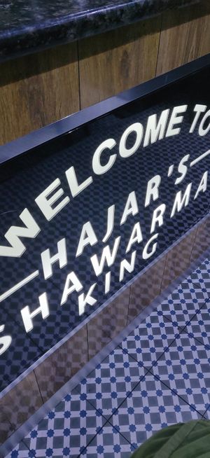 Hello at Shawarma King in Glasgow