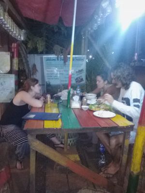 Good tunes! at Reggae Bar and Restaurant in Banlung