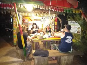 Happy times! at Reggae Bar and Restaurant in Banlung