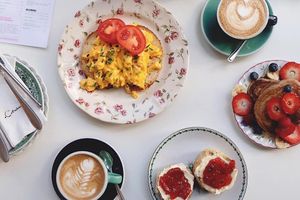 Morning glory breakfast at Coffeelicious Bakery in Dordrecht