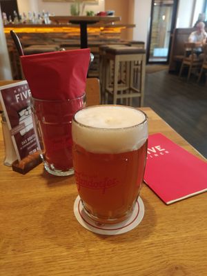 Beer at Five Diner in Nuremberg