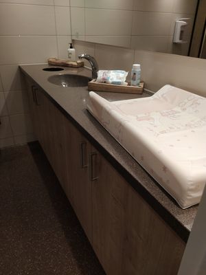 Bathroom at Five Diner in Nuremberg