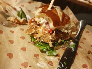 Lecker :) at Burgerheart in Bamberg