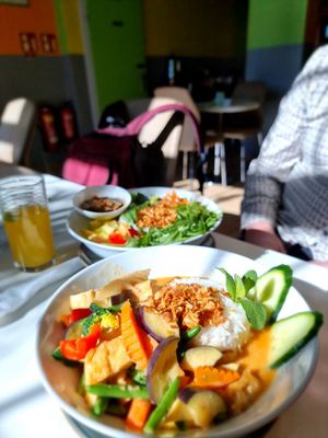 Lunch at Vegan Village in Hannover