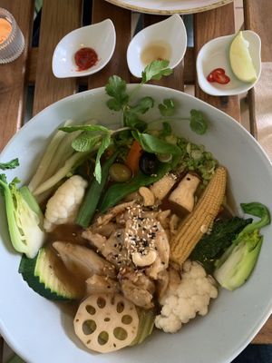 Pho  at Vegan Village in Hannover