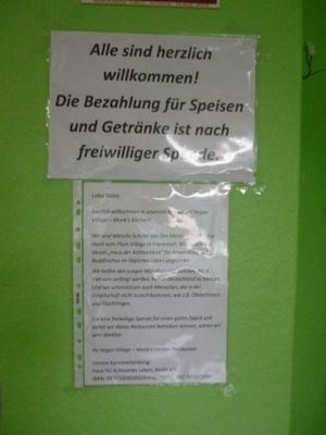 Concept at Vegan Village in Hannover