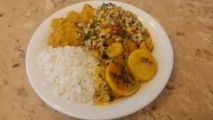 Moqueca com pirão at Agavegan in Vila Velha