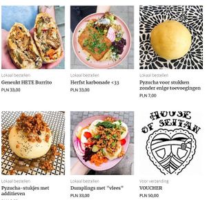 vegan options at House of Seitan in Gdansk