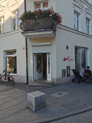 The entrance at House of Seitan in Gdansk