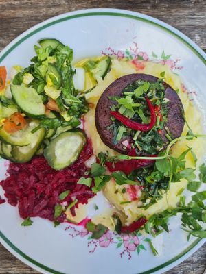 Pieczeń z chimichurri at House of Seitan in Gdansk