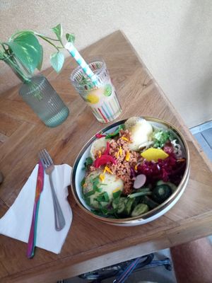 polish dumplings at House of Seitan in Gdansk