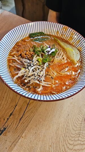 Miso ramen at House of Seitan in Gdansk
