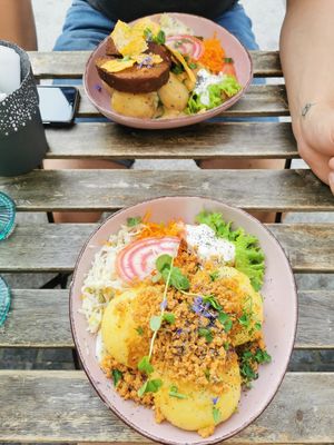 Pyzy i pieczeń, pycha. at House of Seitan in Gdansk