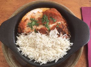 Vegan kofta  at Govindas in Tenerife