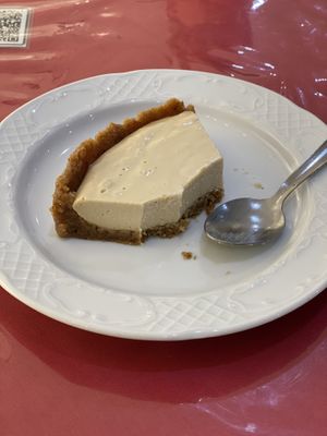 Vegan cheesecakes   at Govindas in Tenerife