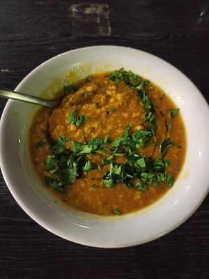 Indian Dhal at Govindas in Tenerife