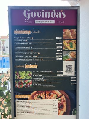   at Govindas in Tenerife