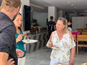 guests at Govindas in Tenerife