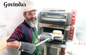 Own bred cooking at Govindas in Tenerife
