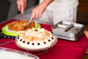 Veg sweets at Govindas in Tenerife