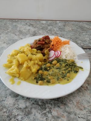 :) at Govindas in Tenerife