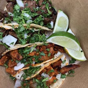 All vegan  at Veggie y Que in Whittier