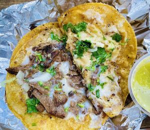 Asada Mulita  at Veggie y Que in Whittier