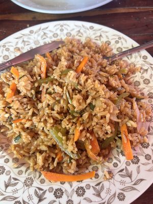 Vegan arroz   at Sierra Bonita in Palomino