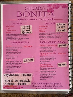 Veg burger is apparently not vegan, egg in the bun  at Sierra Bonita in Palomino