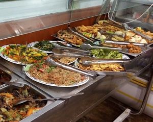 buffet at Yan Shan Zay in Belo Horizonte