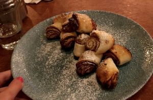 Rozalac fill with lotus cream at Cafe Landwer - Yitshak Rabin Blvd G Compound in Afula