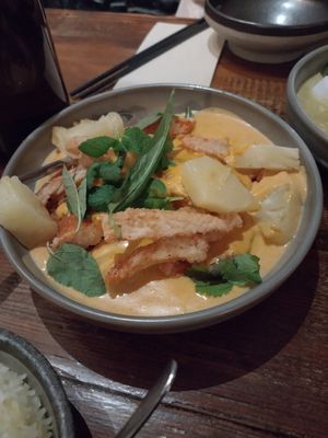 Vegan Duck Thai Red Curry at Rice Paper Scissors in Fitzroy