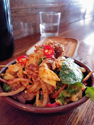 Banana Blossom Salad at Rice Paper Scissors in Fitzroy