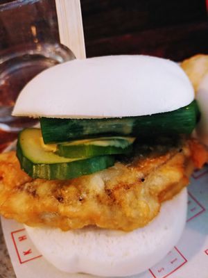 Tempura Buns at Rice Paper Scissors in Fitzroy