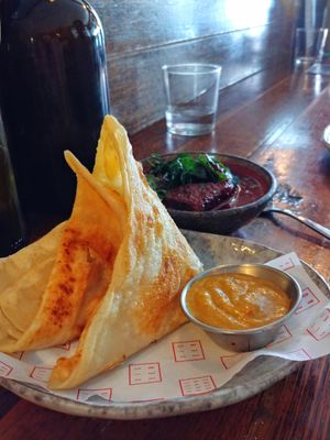 Malaysian Roti at Rice Paper Scissors in Fitzroy