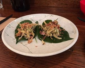 Degustation course 2 at Rice Paper Scissors in Fitzroy