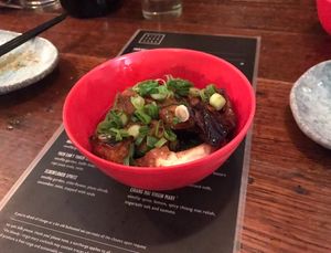 Degustation course 7 at Rice Paper Scissors in Fitzroy