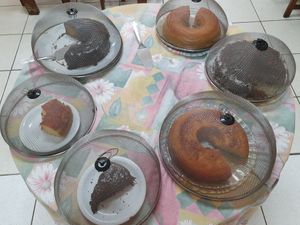 Cakes at Casa da Pamonha in Manaus